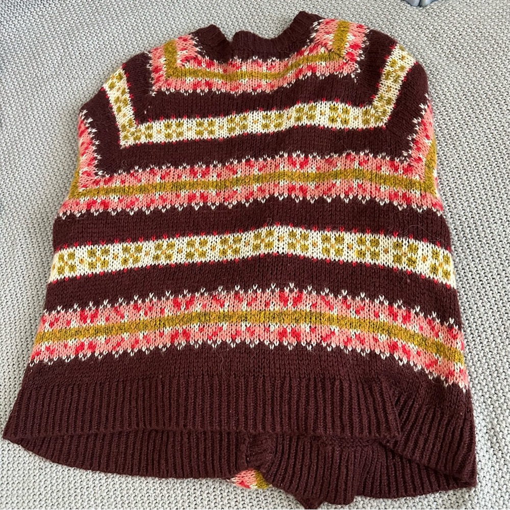 The Great. The Loom Cardigan Sweater Rosehip Medium - Picture 5 of 15